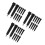 30Pcs Durable Black Carbide Trekking Pole Tips Walking Stick Feet 9