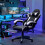 Ergonomic Gaming Chair with Footrest 1