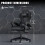 Sedia Gaming Ergonomica con Supporto Lombare 8