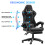 Ergonomic Gaming Chair with Footrest 7