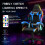 (Blue) Ergonomic Gaming Chair With LED Lighting Effects 7