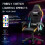 (Black) Ergonomic Gaming Chair With LED Lighting Effects 3