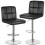 Set de 2 Taburetes de Bar Regulables Giratorios 360 1