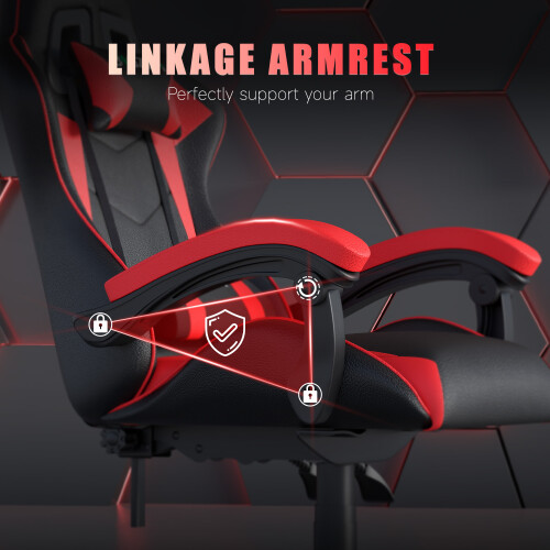 Ergonomic Gaming Chair with Headrest 2