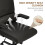 (Black C) Ergonomic Office Chair With Adjustable Headrest 8