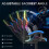 (Blue) Ergonomic Gaming Chair With LED Lighting Effects 3