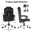 (Black) High Back Ergonomic Reclining Office Chair 7