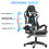 Ergonomic Gaming Chair with Footrest 5