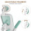 (Green C) Ergonomic Office Chair With Adjustable Headrest 5
