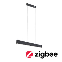 Paulmann 79995 LED pendant luminaire Smart Home Zigbee 3.0 Jagun 13.5W anthracite felt luminaire