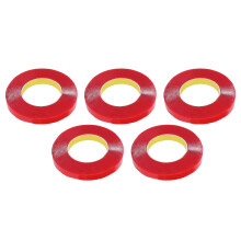 Abnehmbare doppelseitige Acrylband, 0,1 mm dick, 15 mm breit, 10 m lang, 5 Rollen