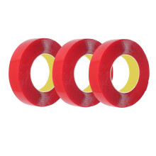 3 Rollen Hochbelastbare Klare Acryl-Doppelseitige Klebeband für Wandmontage