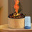 Volcanic Flame 330ml Diffusore LED a Doppio Colore 12