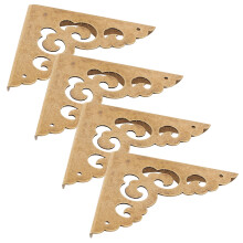 8Pièces Garde-Angles En Laiton Pour Boîtes À