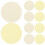 48Pièces Pads Autocollants Ronds Double Face Flexibles Et 3