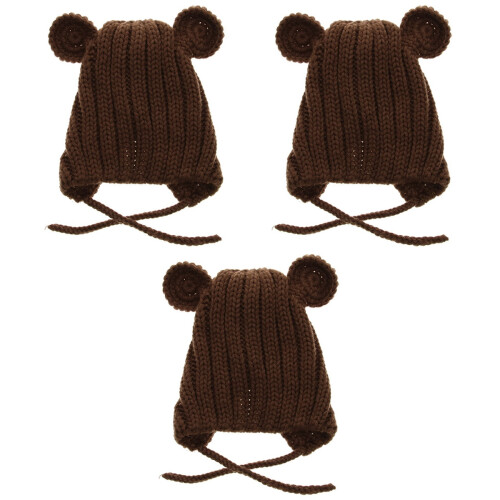 3Stk Kinder Mütze -Beanie Mit Lustigen 2