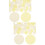48Pièces Pads Autocollants Ronds Double Face Flexibles Et 9