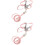 2Ensembles Laisse Rose Pour Chat, Confortable Antifuite 7