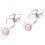 2Ensembles Laisse Rose Pour Chat, Confortable Antifuite 6