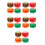 20Pcs Responsive Wood Yo-Yo with Cute Design for Kids Fun & Learning 5