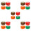 20Pcs Responsive Wood Yo-Yo with Cute Design for Kids Fun & Learning 9