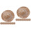 18Pièces Mini Chapeaux Durables Kaki Décorations Créatives 4