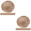 18Pièces Mini Chapeaux Durables Kaki Décorations Créatives 6