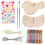 5Ensembles Kit DIY Carillon Vent En Bois Et Acier 1