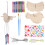 5Ensembles Kit DIY Carillon Vent En Bois Et Acier 2