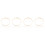 32Pcs Bamboo Hoops Khaki for Macrame Dreamcatcher Wreath DIY Crafts 6