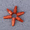 24Pièces Couvre Valve Orange Aluminium Antirouille 8