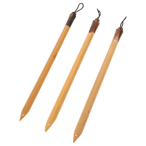 12Pièces Stylo En Bambou Pour Multiusage Artisanat 1