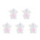 5Pièces Pyjama Licorne En Peluche Courte Pour 20Cm 8