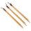 12Pièces Stylo En Bambou Pour Multiusage Artisanat 3