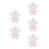 5Pièces Pyjama Licorne En Peluche Courte Pour 20Cm 10