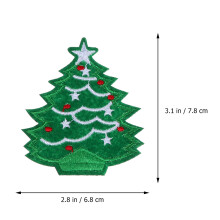 80Pcs Christmas DIY Iron-on Patches for Jackets & Clothes