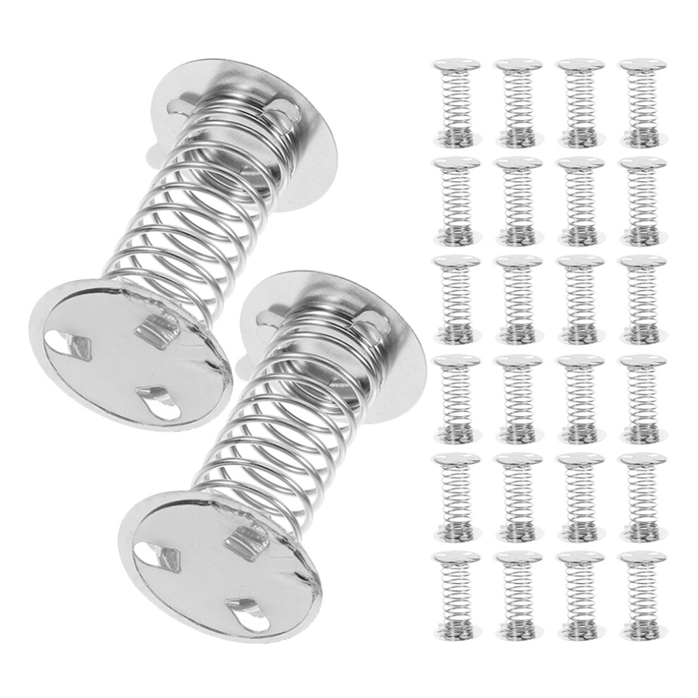 120Pcs Spring Device For Stable Car Dashboard Doll Mount Silver 3634010302624