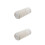 2Pcs Space-Saving White Worm Farm Bin for Organic Gardening Use 6