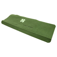 2Pcs Green Stair Step Carpet Pads Luminous Polyester Skid Resistant