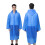 2Pcs Blue Waterproof Breathable Raincoat for Adults with Drawstring 2