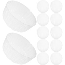 20Pcs Clear Plastic Baseball Cap Shaper Hat Inner Support Holder