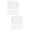 20Pcs Clear Plastic Baseball Cap Shaper Hat Inner Support Holder 9