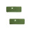 2Pcs Green Stair Step Carpet Pads Luminous Polyester Skid Resistant 9