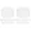 20Pcs Clear Plastic Baseball Cap Shaper Hat Inner Support Holder 4