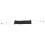 2Sets Black Hanging Foot Hammock Office Desk Polyester Wood Iron 1