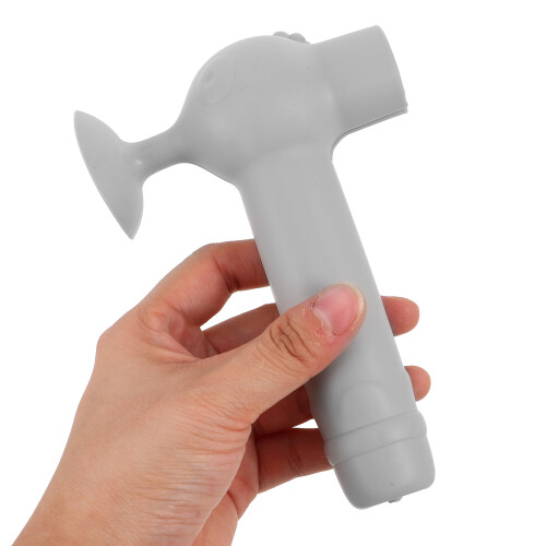 3Pcs Light Grey Silicone Door Handle Anti Slip Protective Covers 2