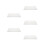 5Pcs Plastic Punch Pad for Crafting White Mute Punching Mat 4