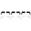 6Pairs Space-Saving Acrylic Bat Rack Wall Mount for Baseball and Golf 10