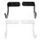 6Pairs Space-Saving Acrylic Bat Rack Wall Mount for Baseball and Golf 2