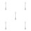 5Pcs Polished Stainless Divider for Crafting & Wood 5